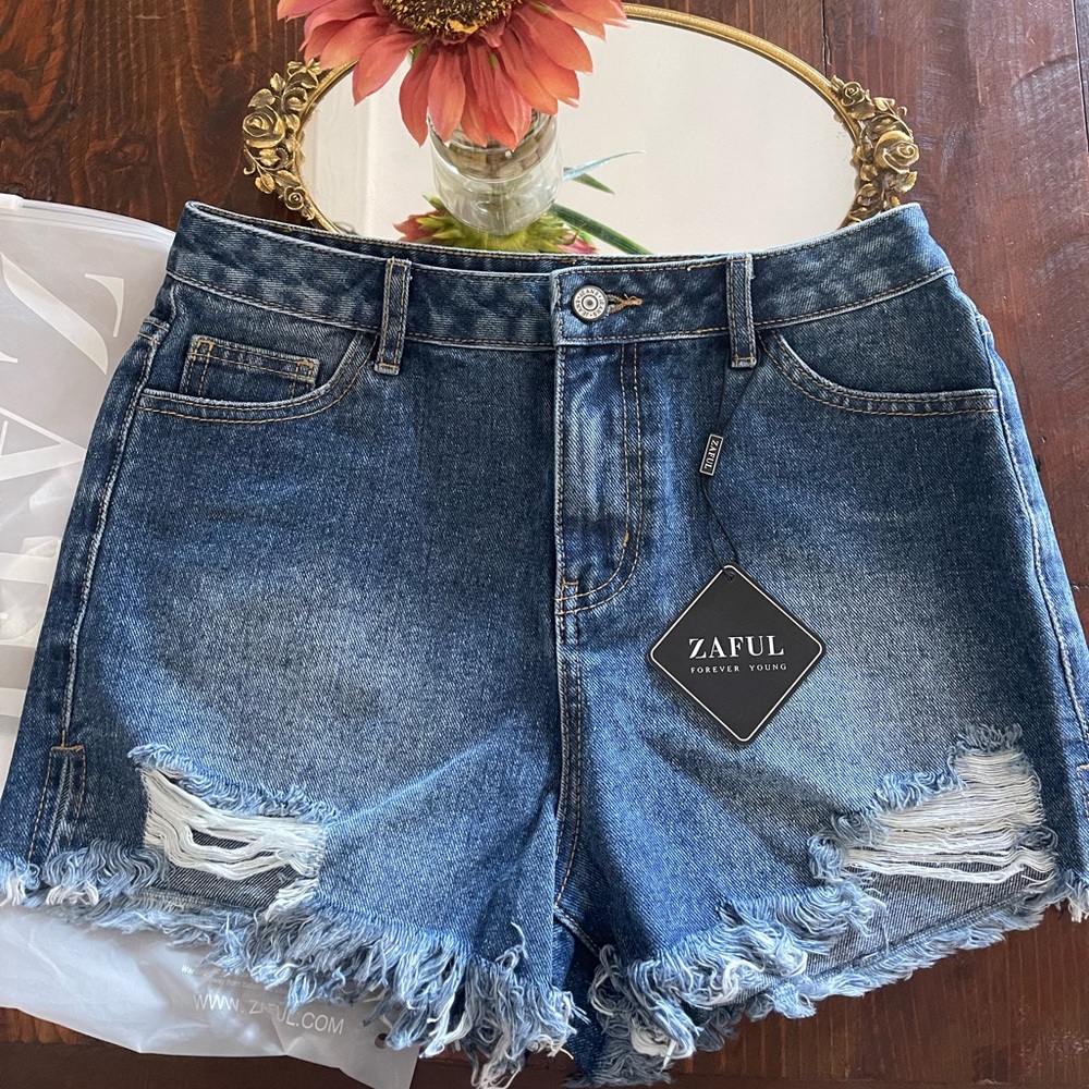 Zaful denim shorts